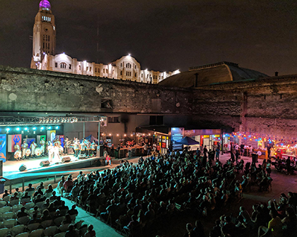 Imagen de una noche en el Tablado del Museo del año 2020